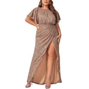 Romanissa Womens  Embellished Maxi Dress